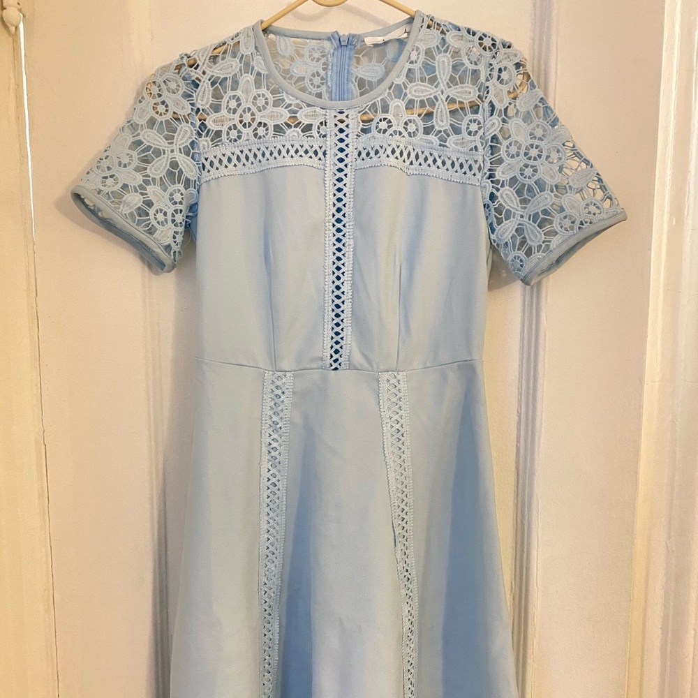 Baby blue dress Chic Wish size S